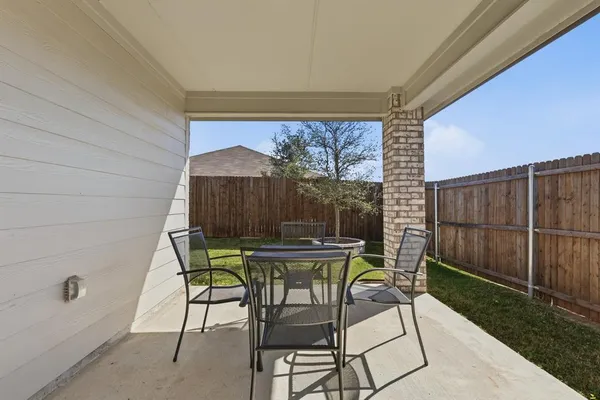 a view of a outdoor seating area