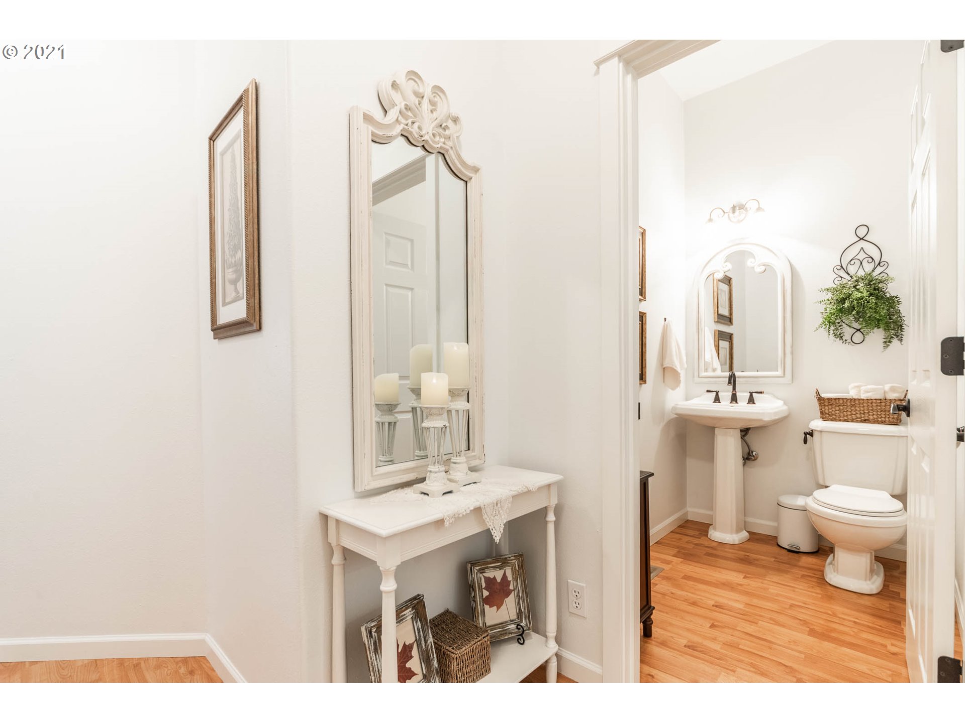 678 63rd Street Springfield, OR 97478 - Photo 19 of 32 a bathroom with a sink vanity mirror and toilet