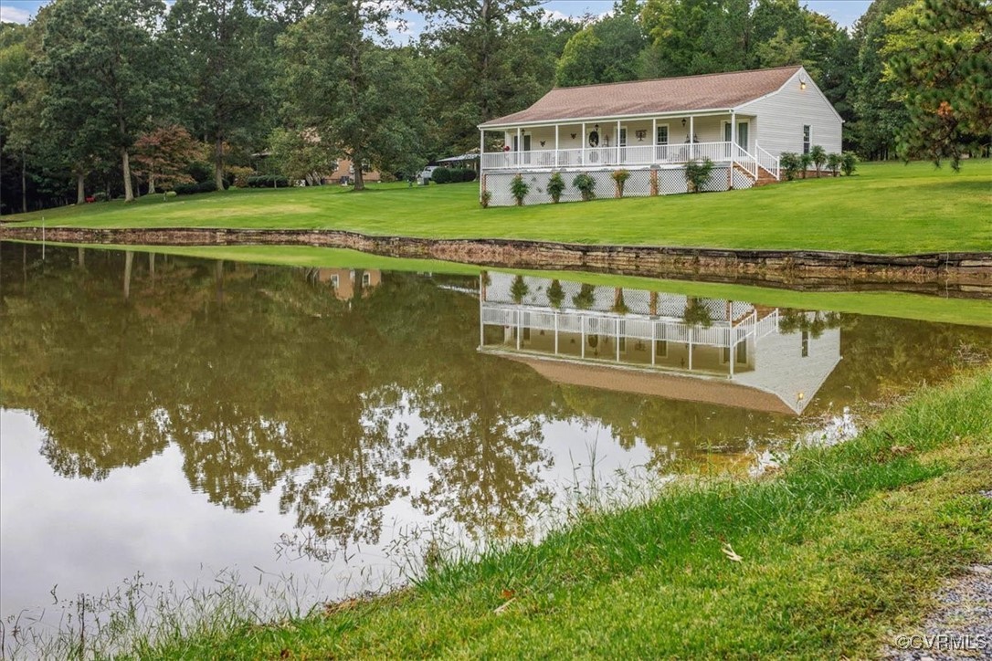 3528 Maple Ridge Lane Hopewell, VA 23860 - Photo 3 of 29 a view of swimming pool with outdoor seating and lake view