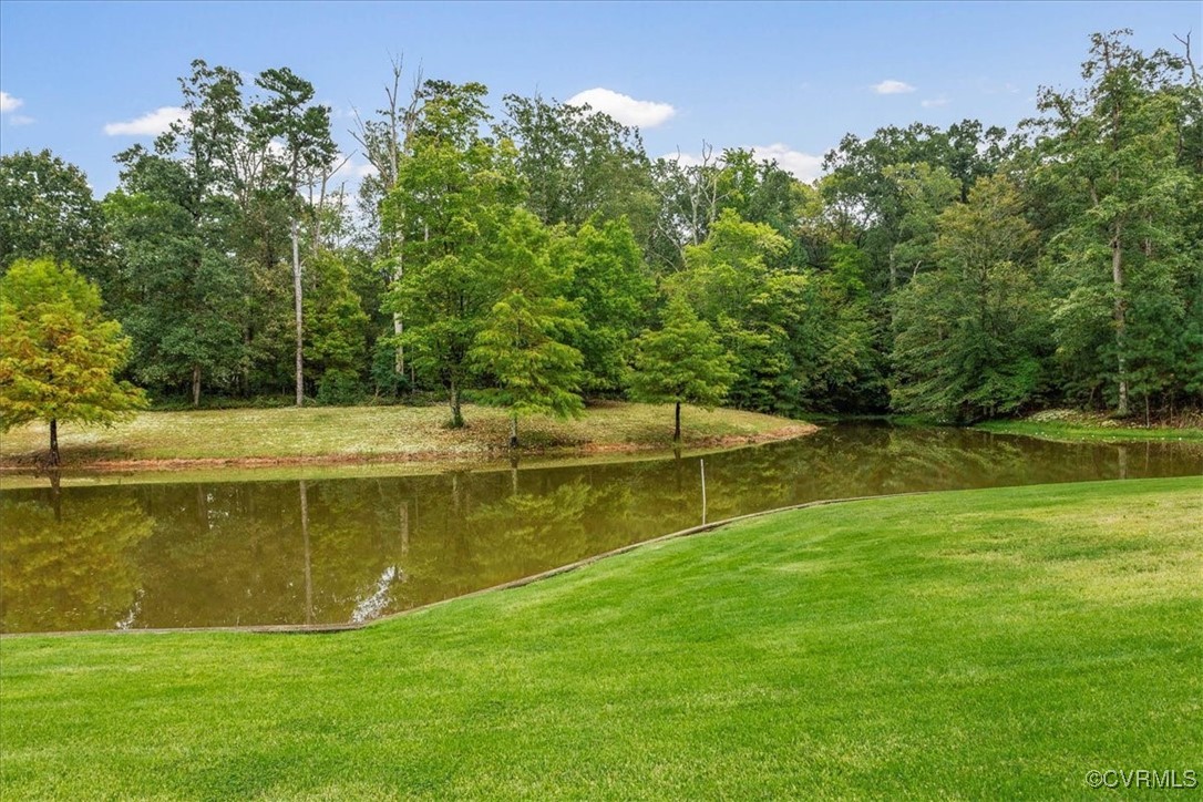 3528 Maple Ridge Lane Hopewell, VA 23860 - Photo 4 of 29 a view of a swimming pool with a yard and large trees