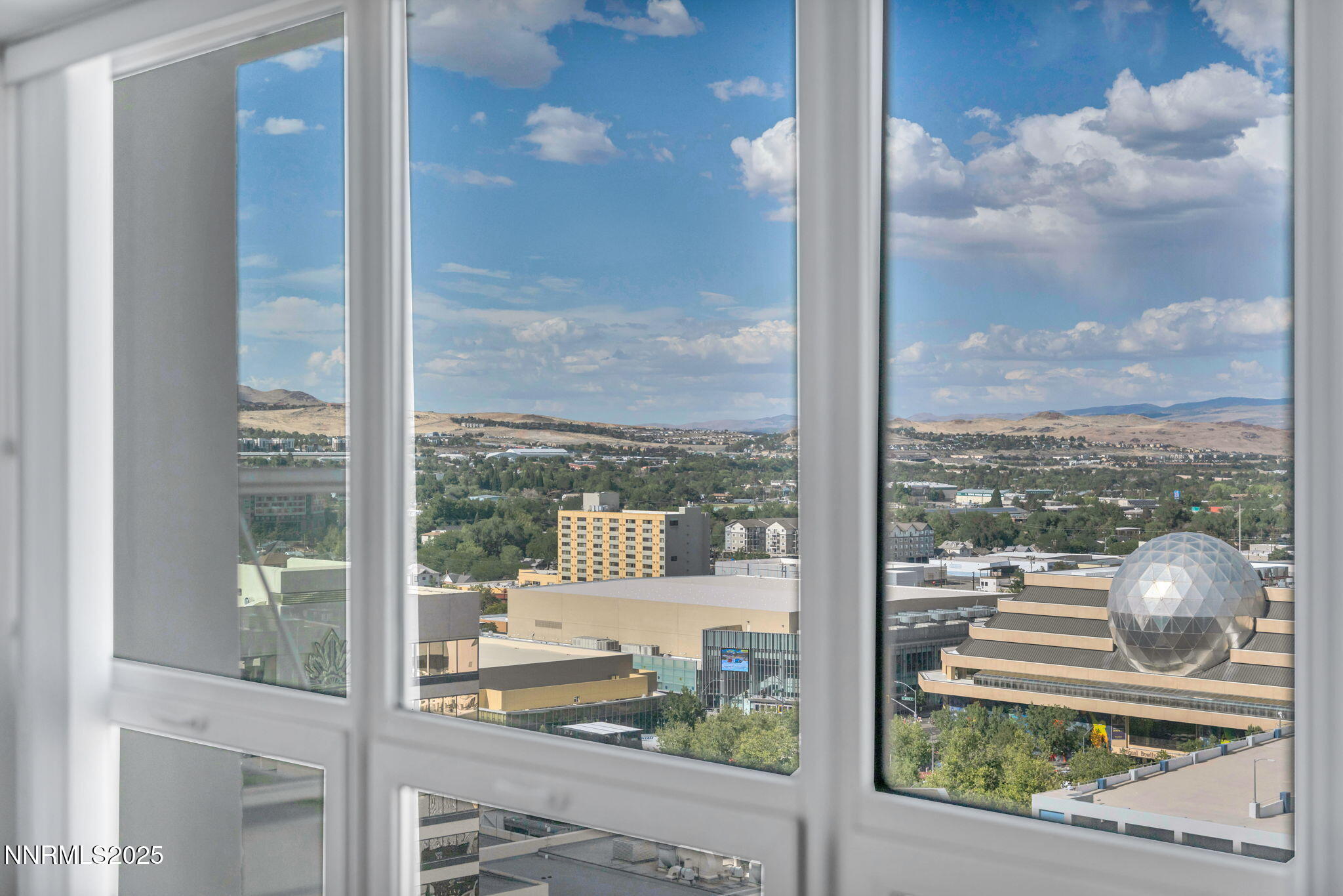 255 North Sierra Street, Unit 1908 Reno, NV 89501 - Photo 35 of 55 a view of a city from a window