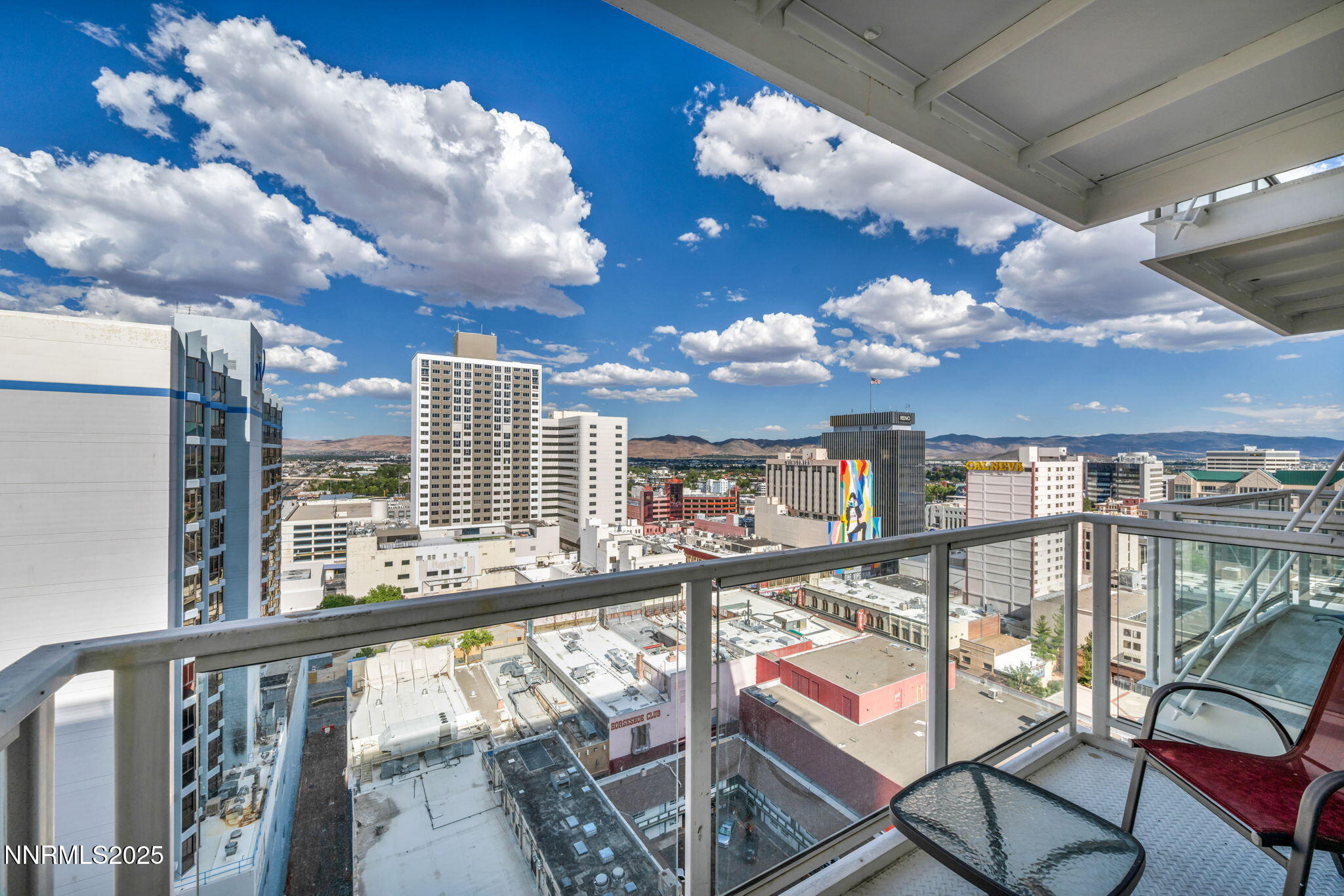 255 North Sierra Street, Unit 1908 Reno, NV 89501 - Photo 43 of 55 a view of a balcony with furniture