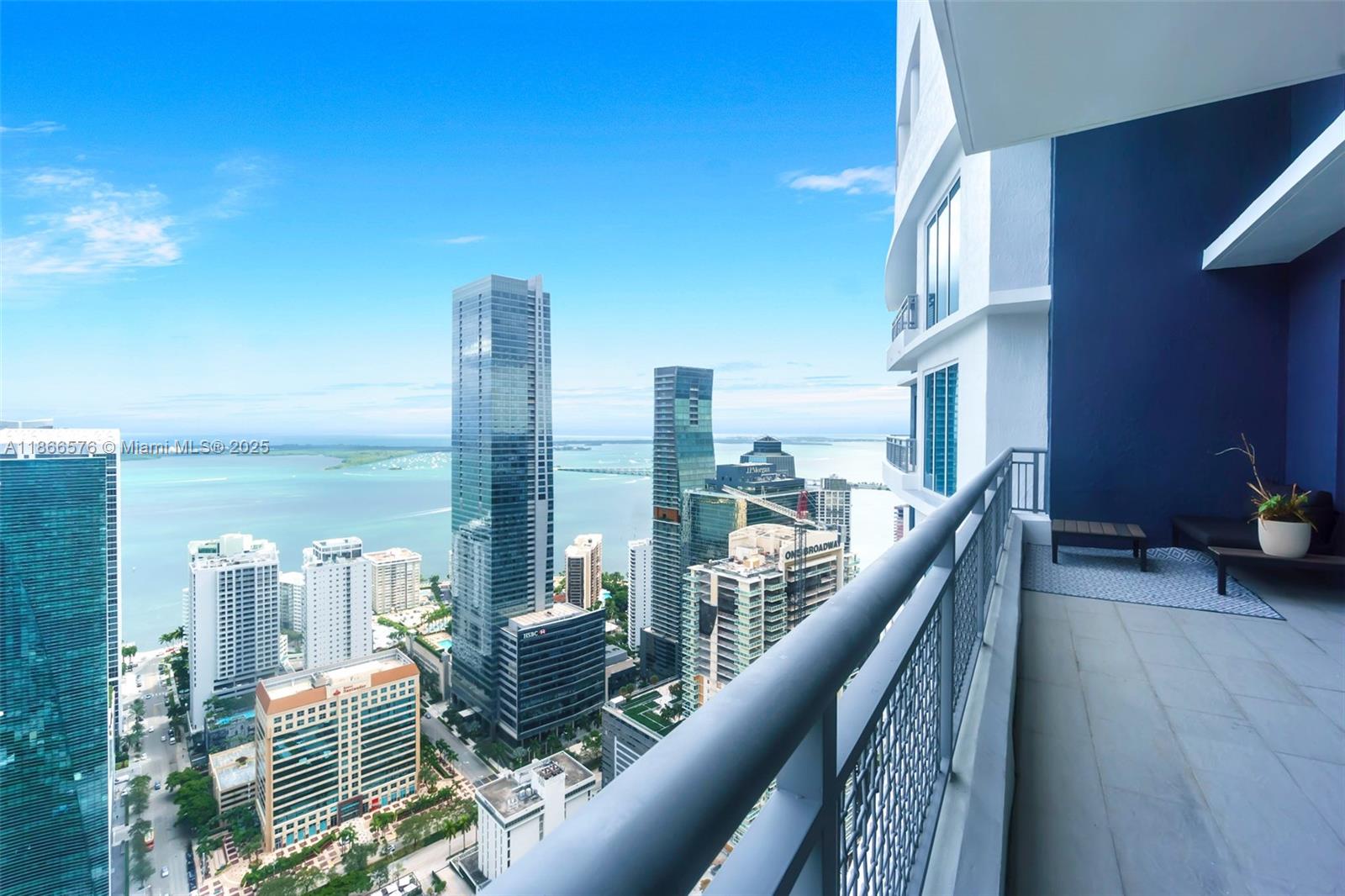 60 Southwest 13th Street, Unit 4802 Miami, FL 33130 - Photo 1 of 23 a balcony with city view