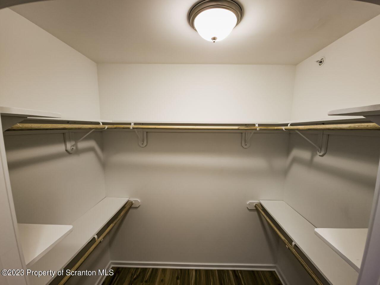 163 Bianca Way Old Forge, PA 18518 - Photo 9 of 24 a view of a room with racks on the wall