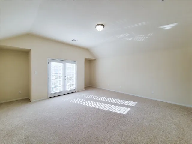 a view of empty room