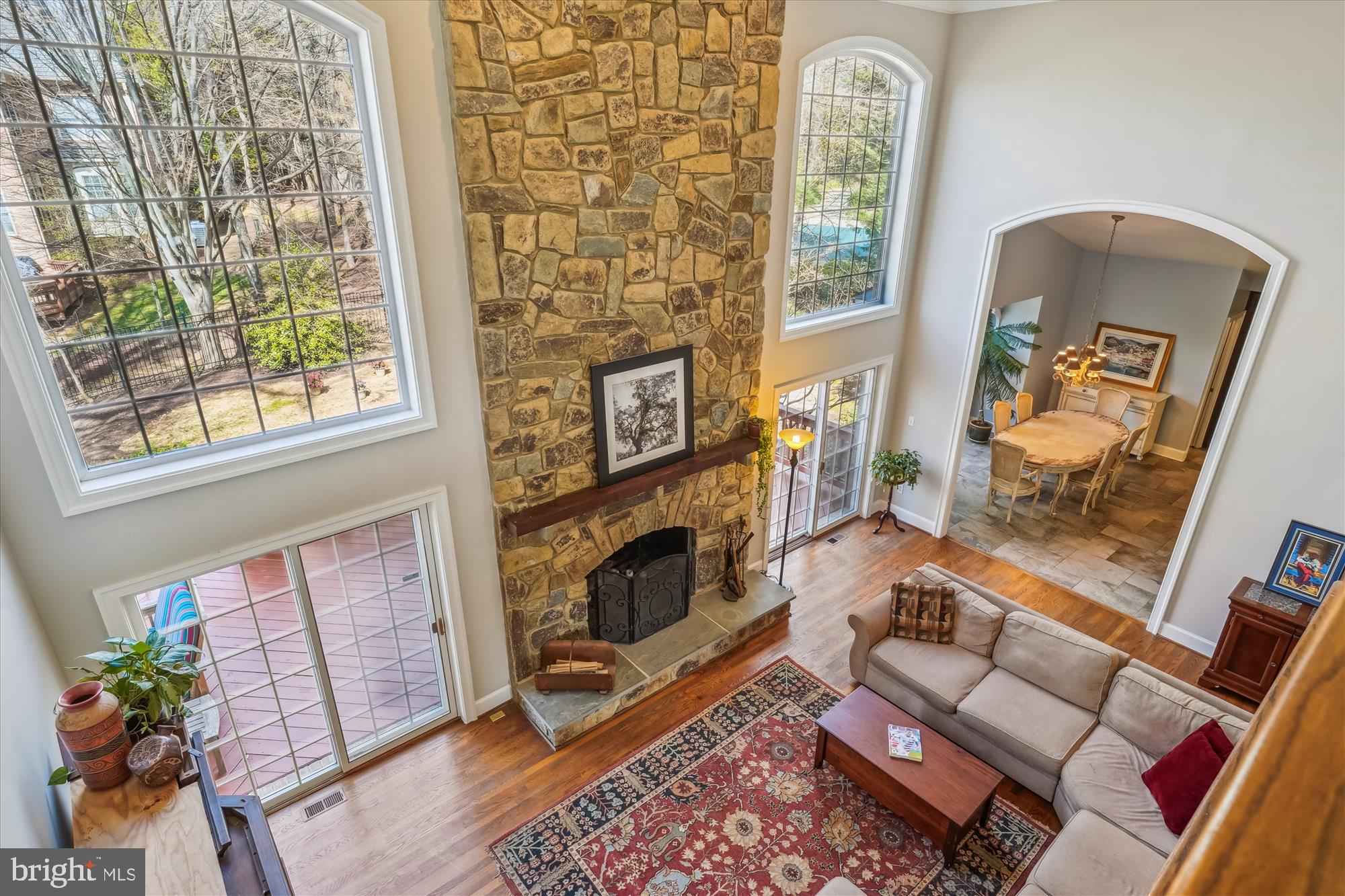 6100 Solitaire Way McLean, VA 22101 - Photo 27 of 60 Upper level landing overlooks family room