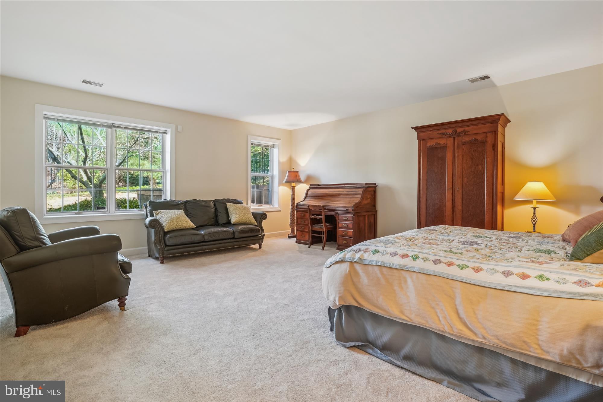 6100 Solitaire Way McLean, VA 22101 - Photo 44 of 60 a bedroom with a bed couch and window