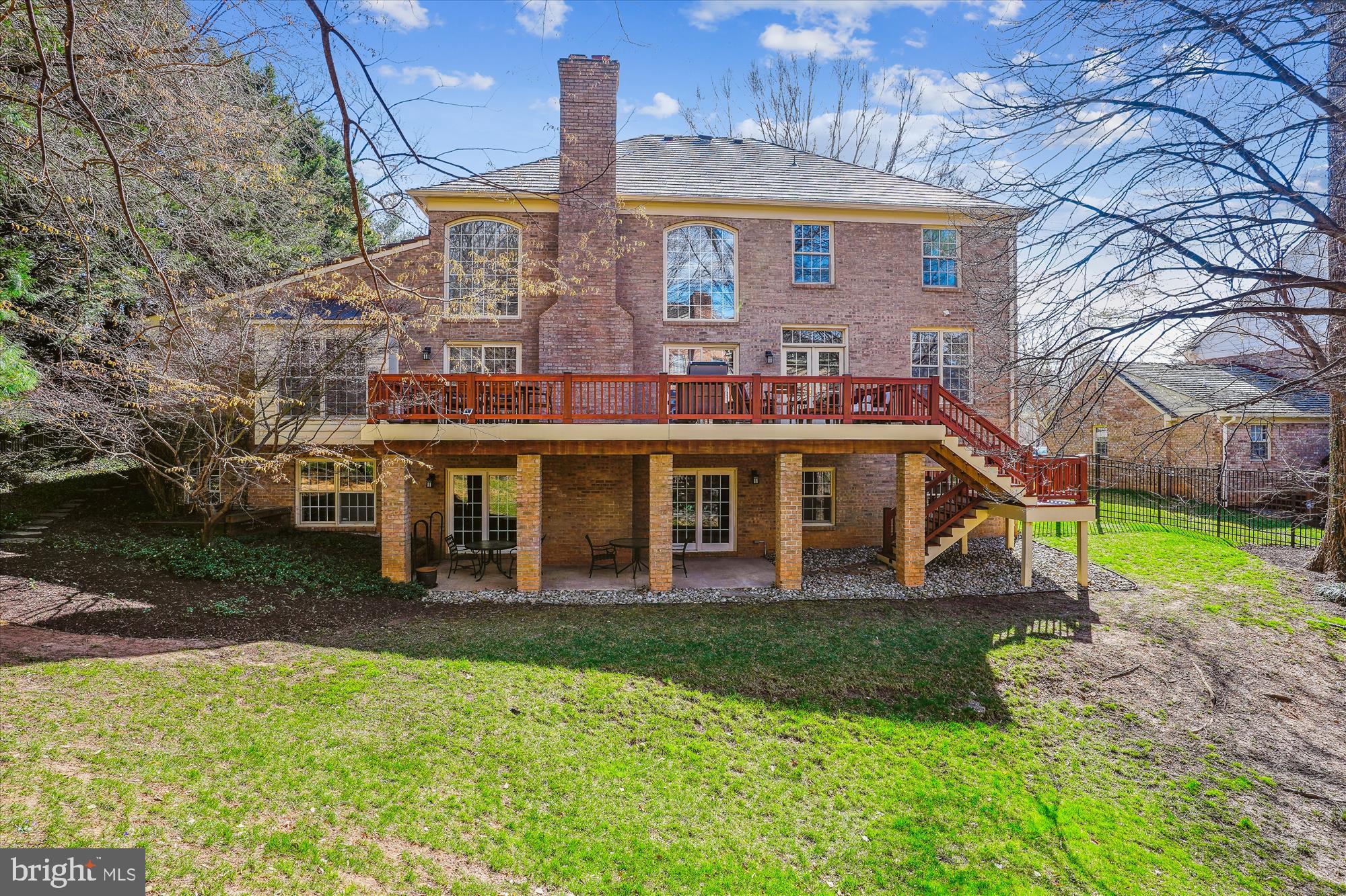6100 Solitaire Way McLean, VA 22101 - Photo 56 of 60 a view of a house with a yard and sitting area