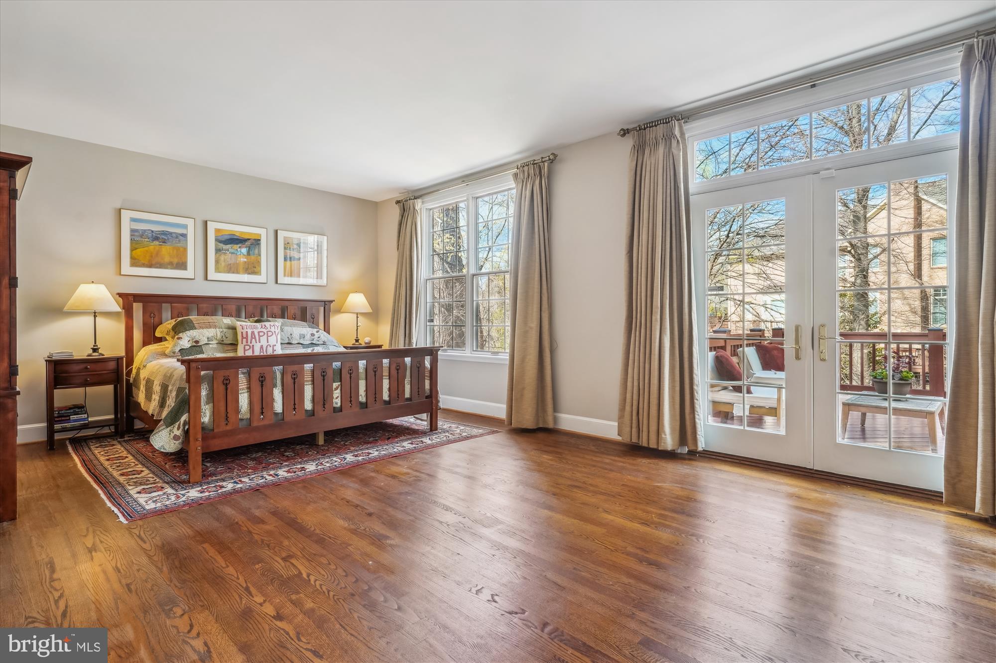 6100 Solitaire Way McLean, VA 22101 - Photo 6 of 60 a bedroom with furniture and a large window