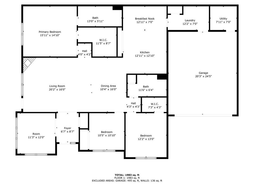 1502 Seminole Circle Beaver Falls, PA 15010 - Photo 31 of 31 Floorplan