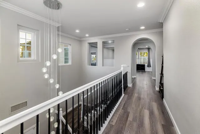 a view of livingroom with furniture and stairs