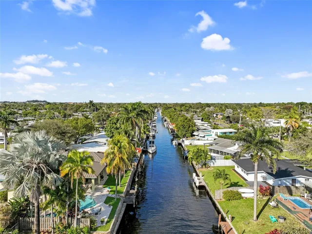 a view of a wooden deck and living space