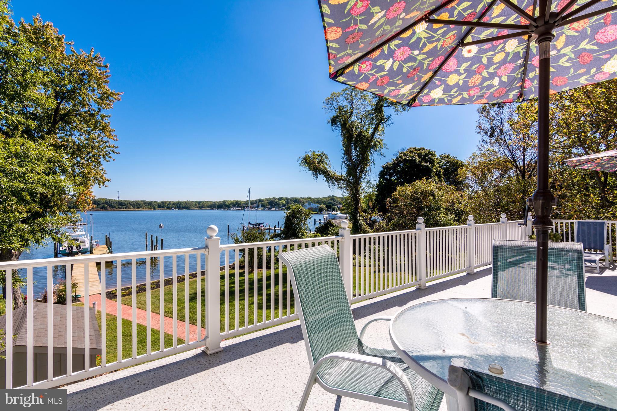 8087 Ventnor Road Pasadena, MD 21122 - Photo 13 of 30 Waterfront deck off master BR