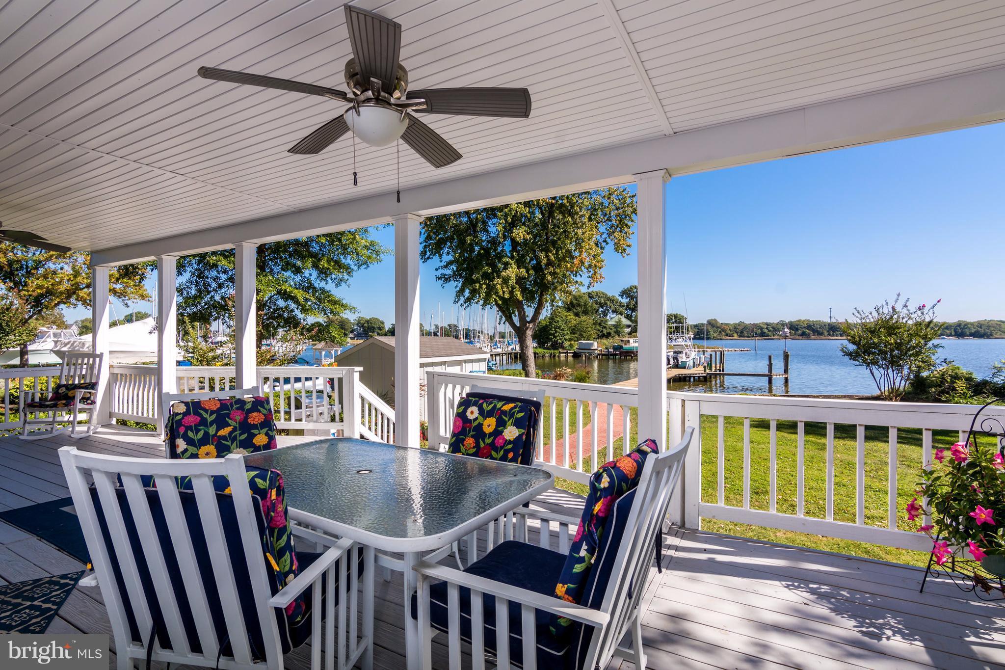 Greatroom opens onto porch