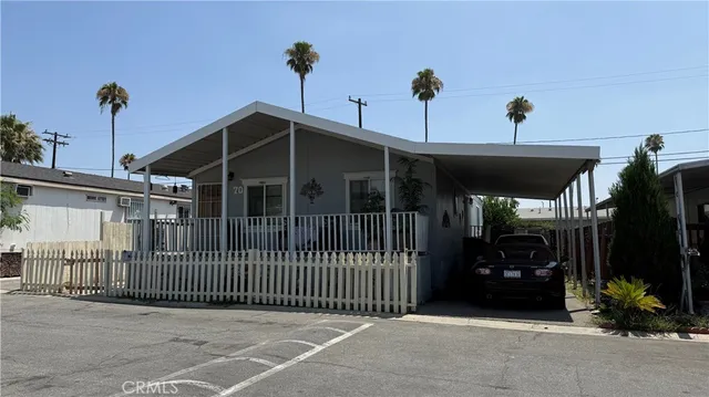 a view of a house with a porch