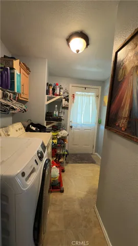 a view of a storage & utility room