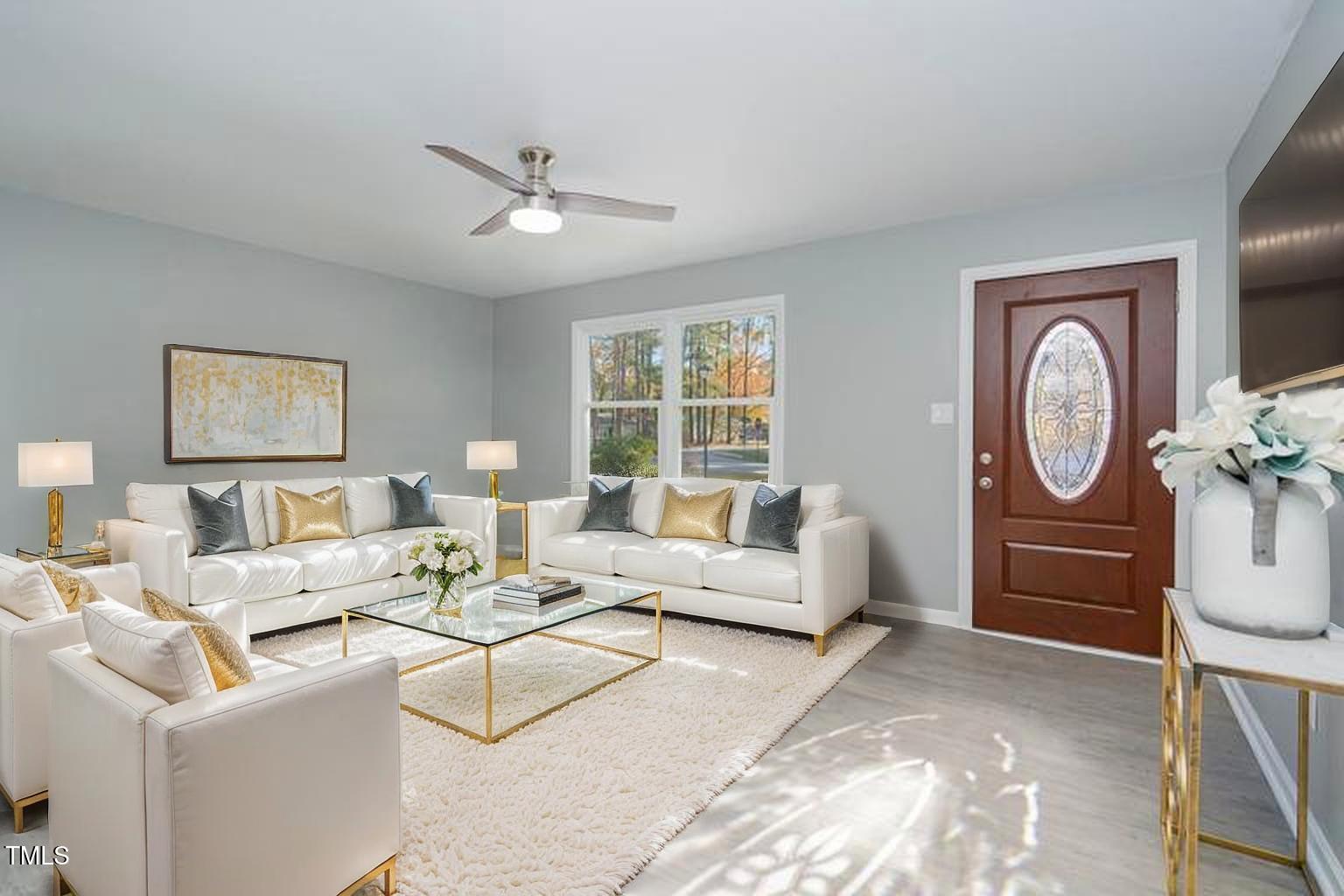 5917 Meadowlark Lane Raleigh, NC 27610 - Photo 1 of 24 a living room with furniture