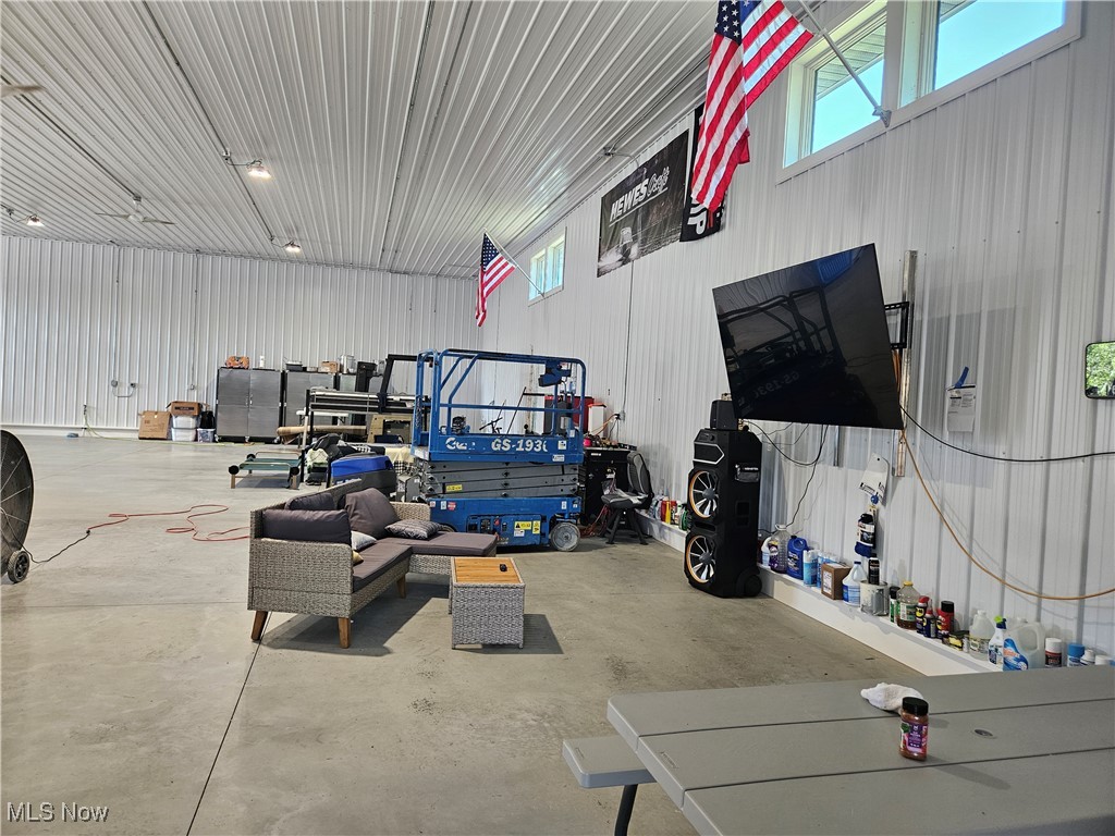 1180 North County Line Road Geneva, OH 44041 - Photo 12 of 33 View of garage