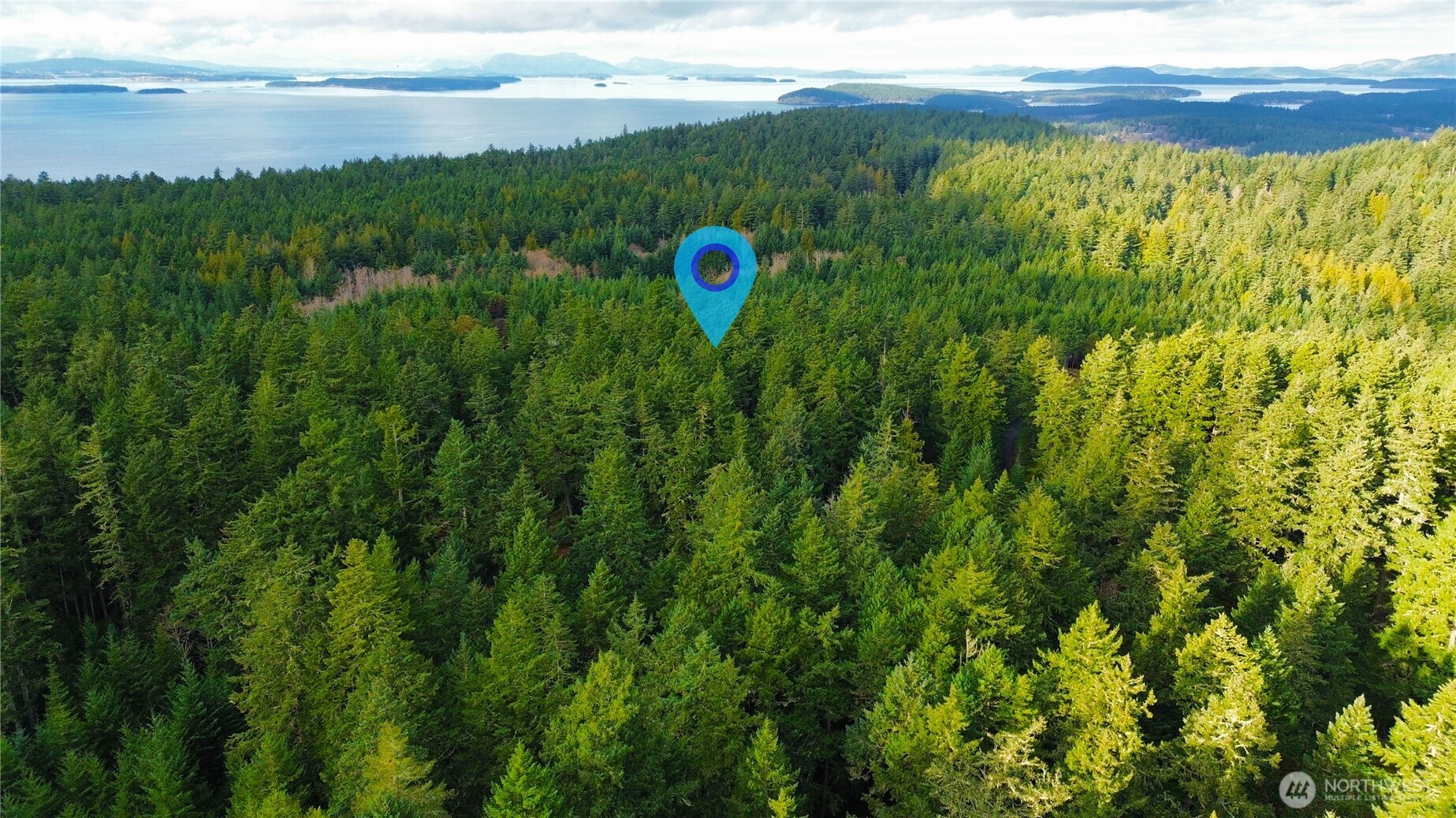705 Mt Dallas Road Friday Harbor, WA 98250 - Photo 16 of 26 a view of a lake with beach and ocean view