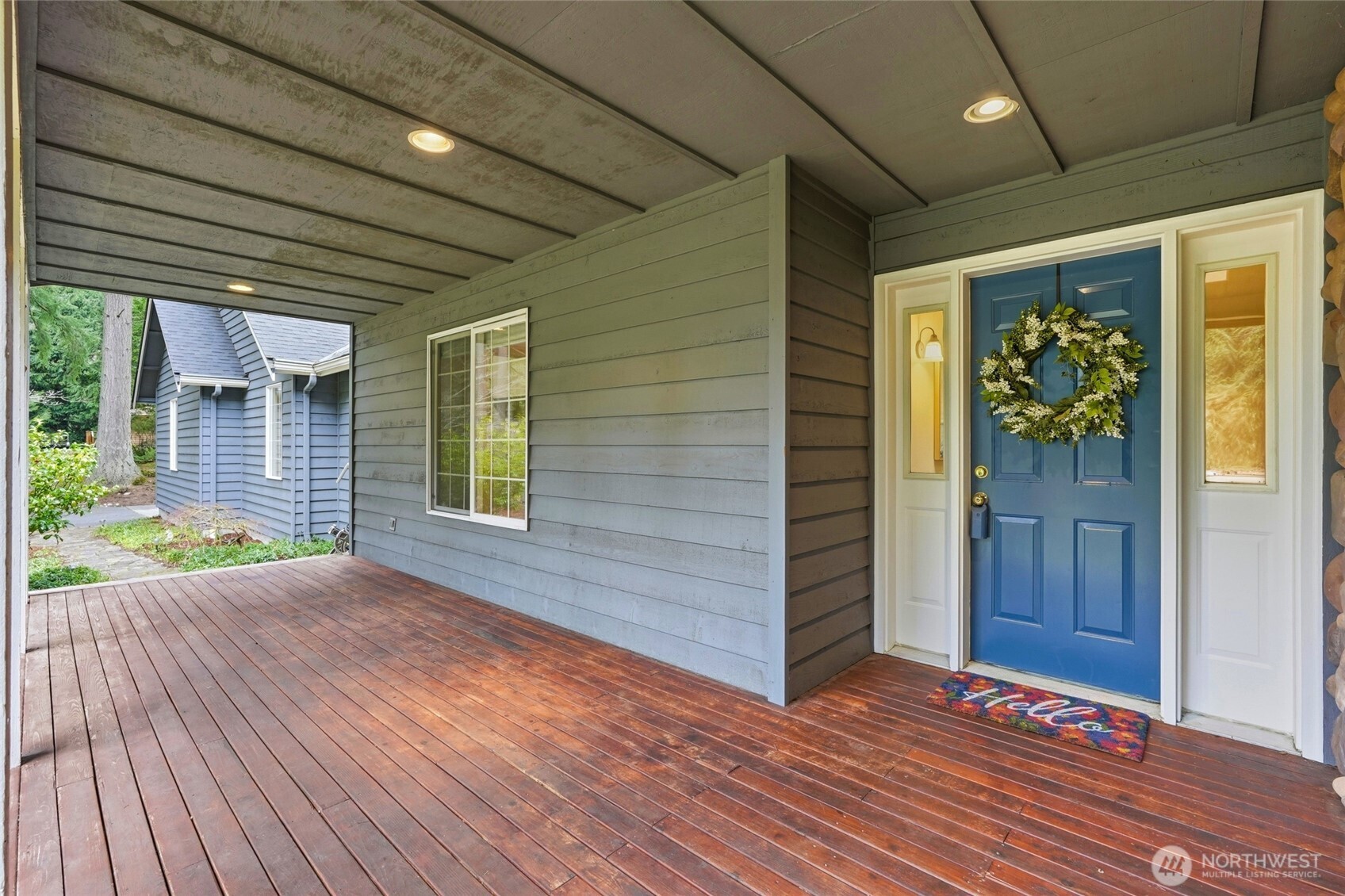 1026 McRae Road Northwest Arlington, WA 98223 - Photo 3 of 40 a view of an entryway with wooden floor