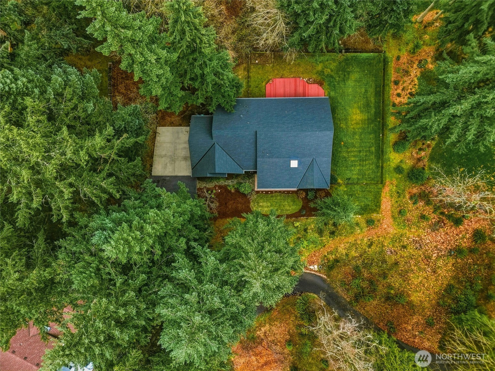 1026 McRae Road Northwest Arlington, WA 98223 - Photo 40 of 40 an aerial view of a house