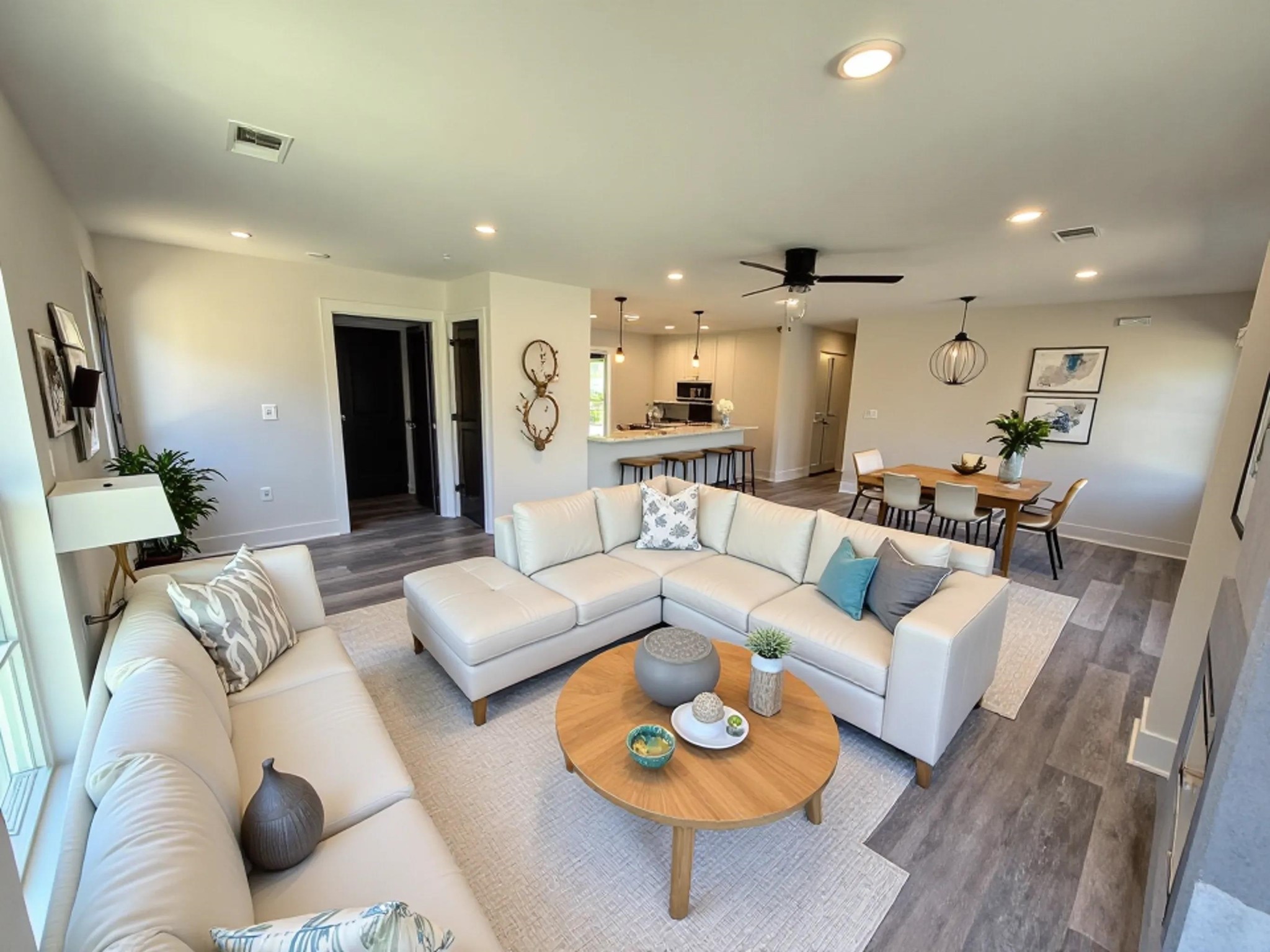 963 Highway 54 Covington, TN 38019 - Photo 13 of 26 a living room with furniture and a wooden floor