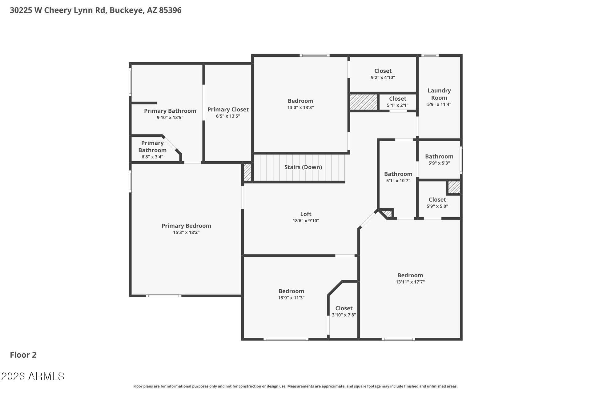 30225 West Cheery Lynn Road Buckeye, AZ 85396 - Photo 22 of 22 002-photo-floor-plan-15497432