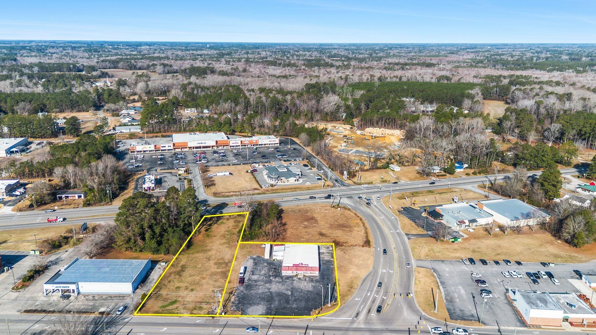 Tbd South Madison Street Westminster, SC 29693 - Photo 23 of 27 Aerial view of property's location with property parcel outlined