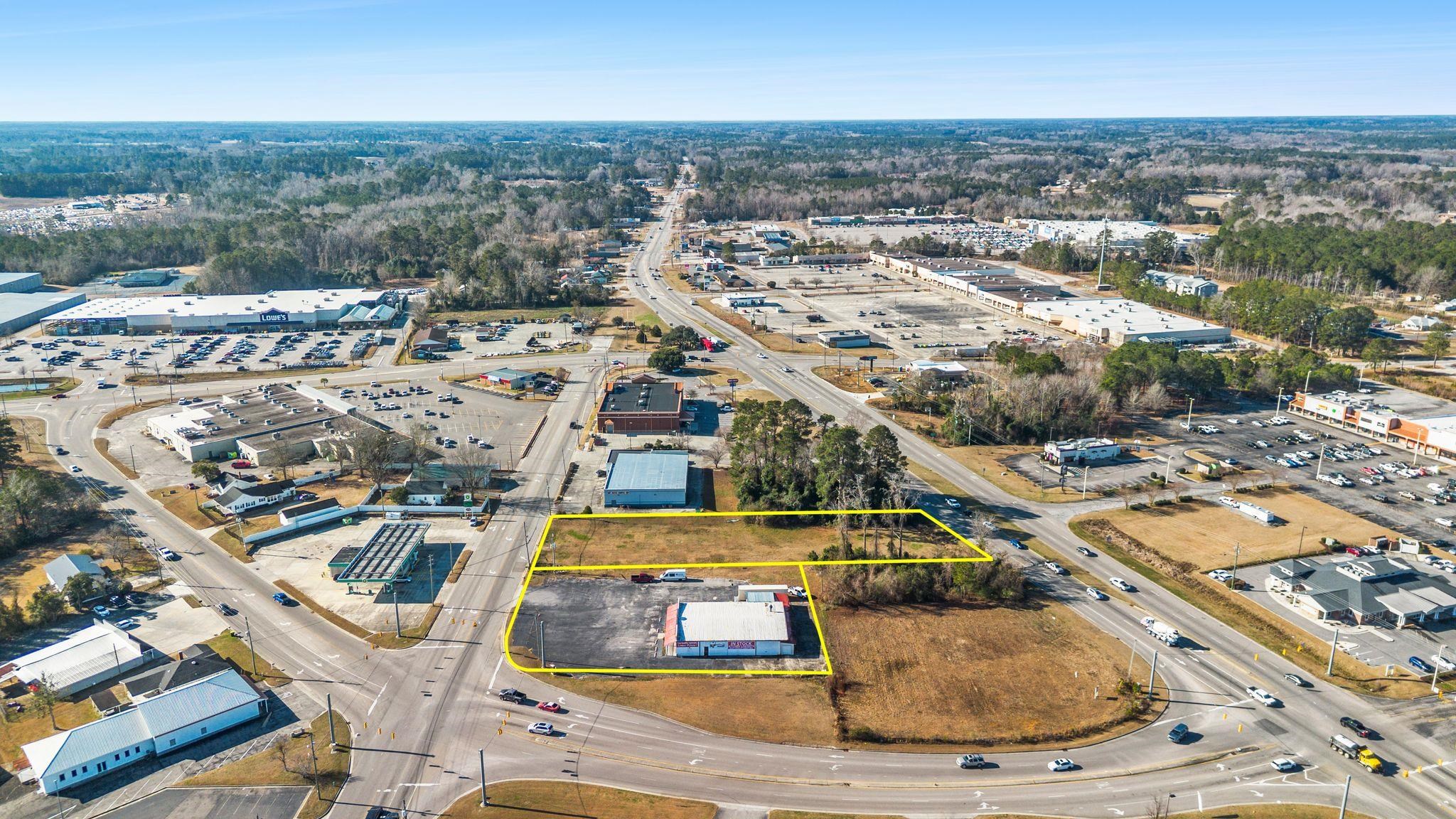 Tbd South Madison Street Westminster, SC 29693 - Photo 25 of 27 Aerial view of property's location with property boundaries highlighted