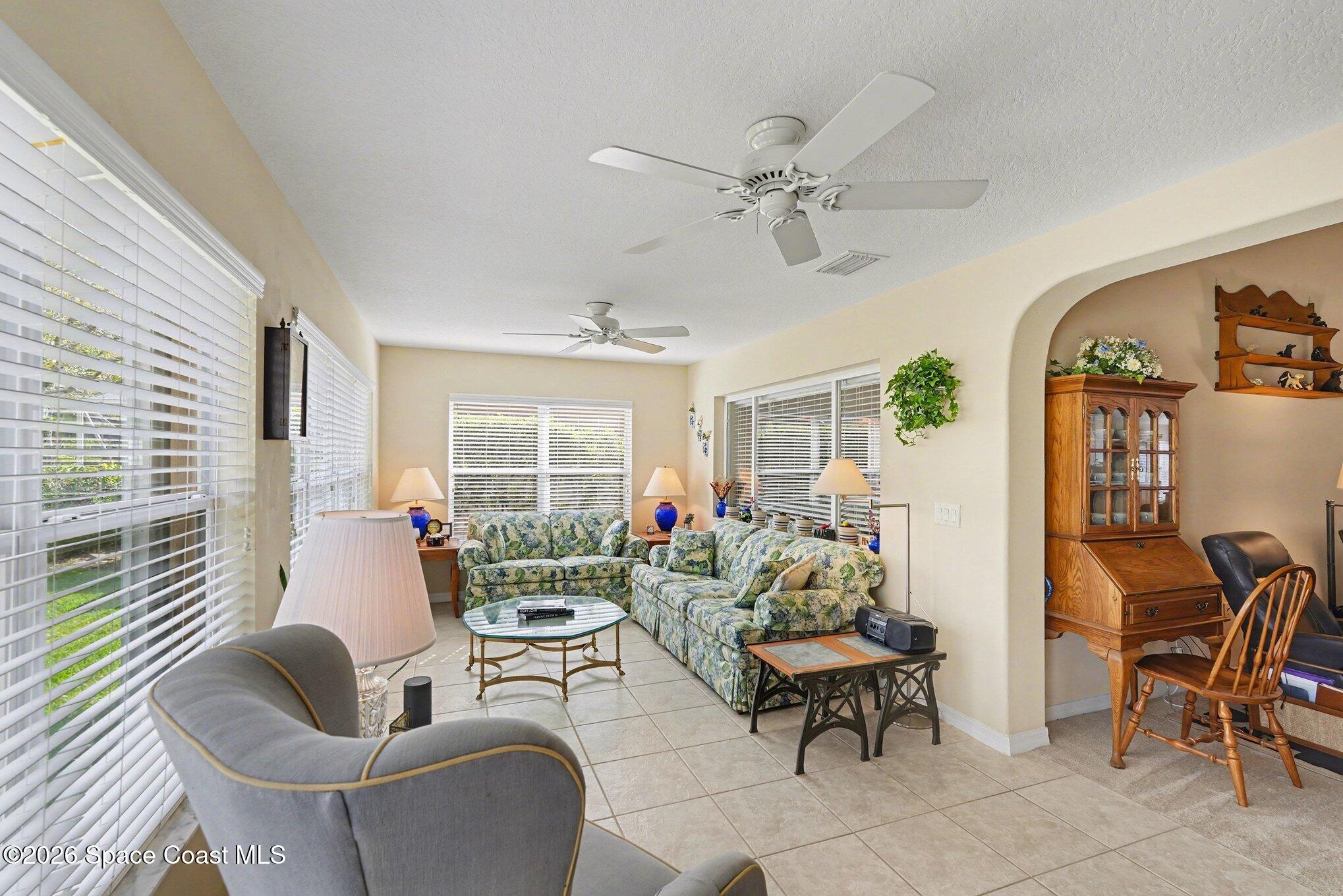 2952 Boddington Way Melbourne, FL 32940 - Photo 20 of 55 Sun-filled Sitting Room