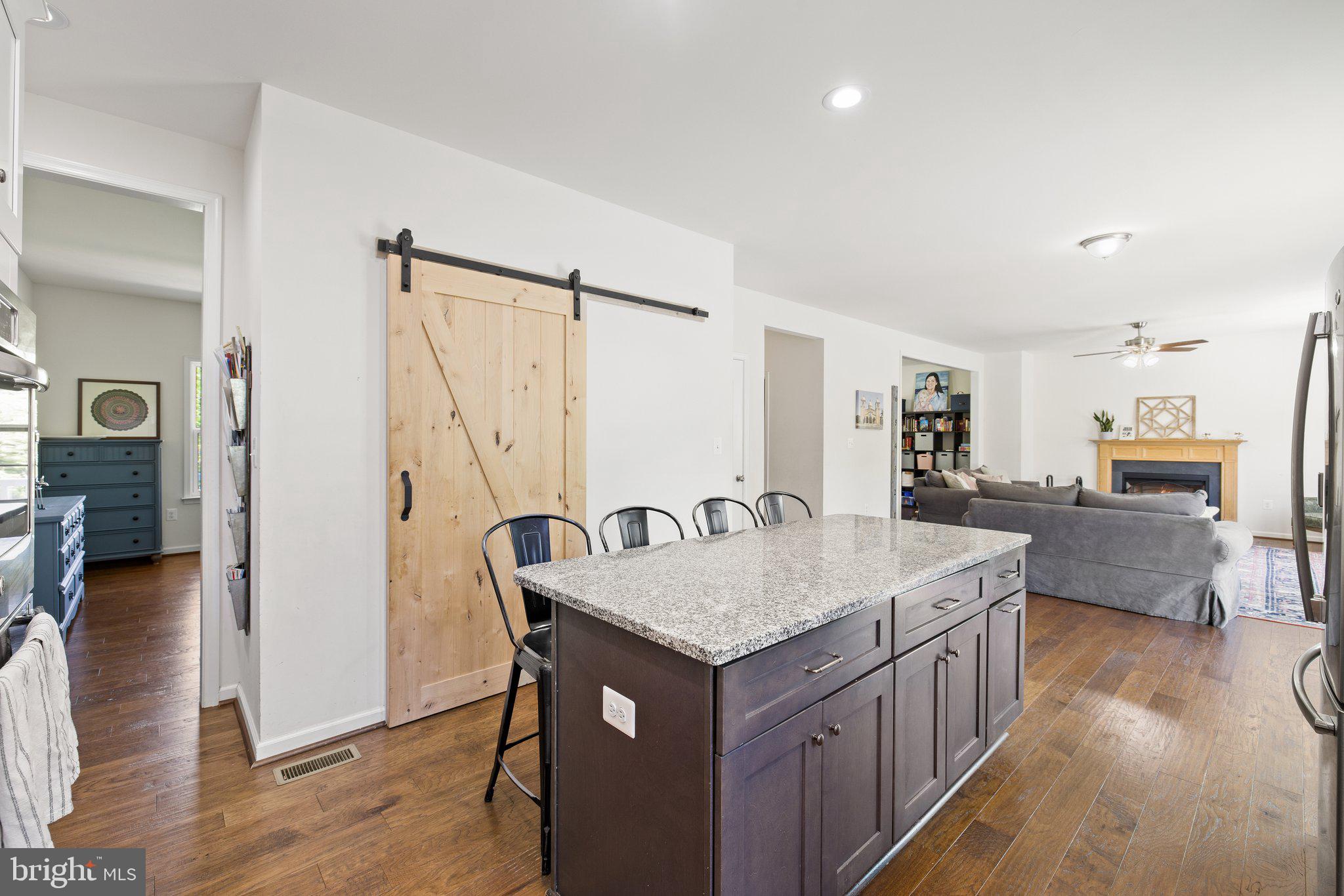 6007 Snow Mountain Road Broad Run, VA 20137 - Photo 21 of 54 Barn door leads to panty