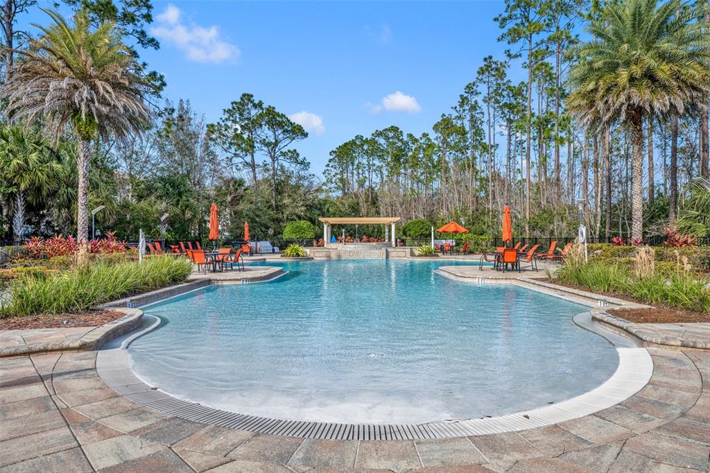 8177 Roseville Road Davenport, FL 33896 - Photo 32 of 39 a view of a swimming pool with a sitting space