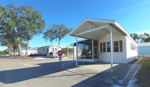a view of building with street view