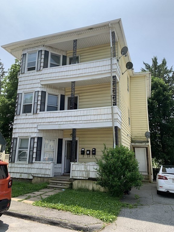 5 Rose Street Worcester, MA 01607 - Photo 30 of 30 a front view of a house with garden