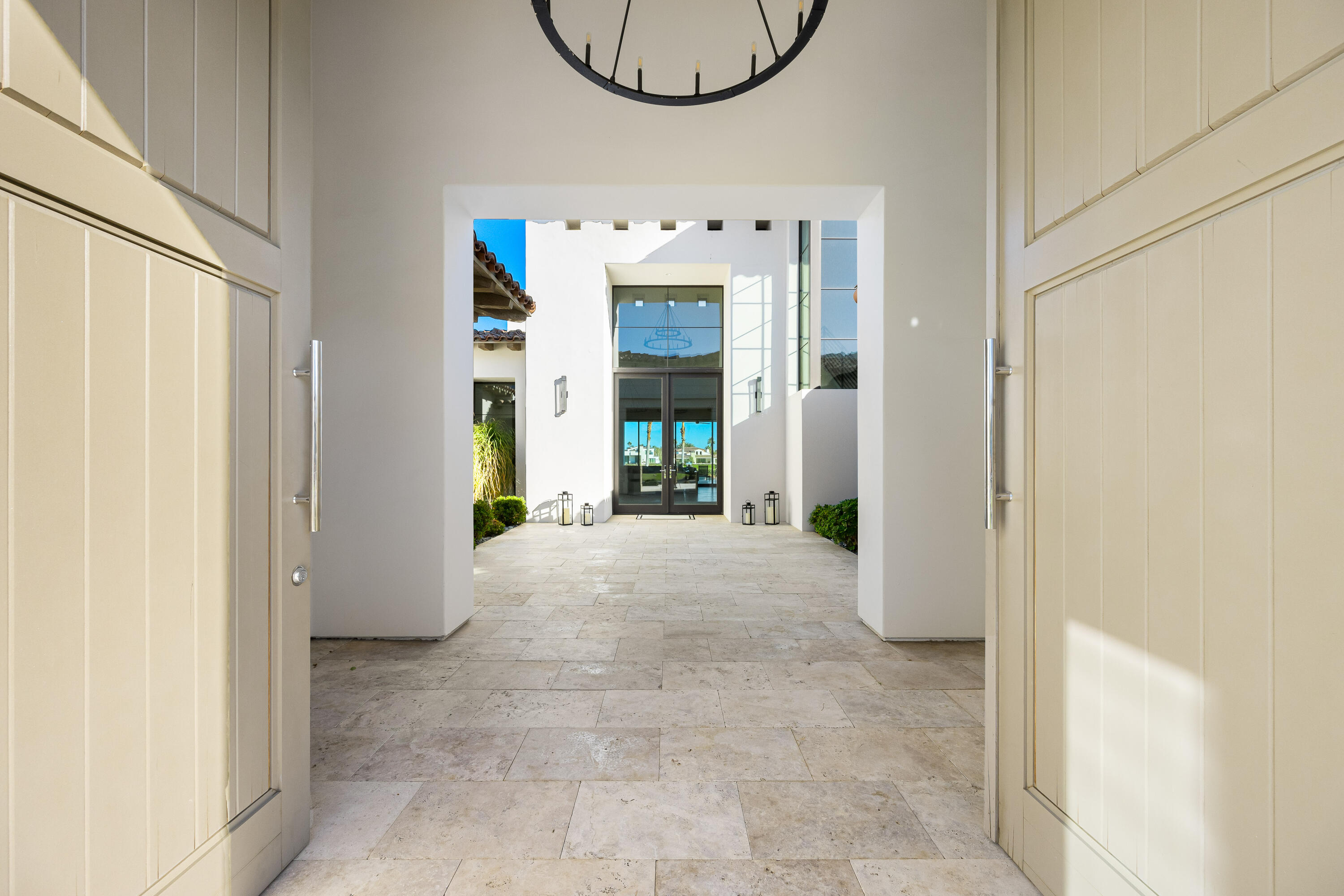 53488 Via Strada La Quinta, CA 92253 - Photo 4 of 56 a view of an entryway with wooden floor