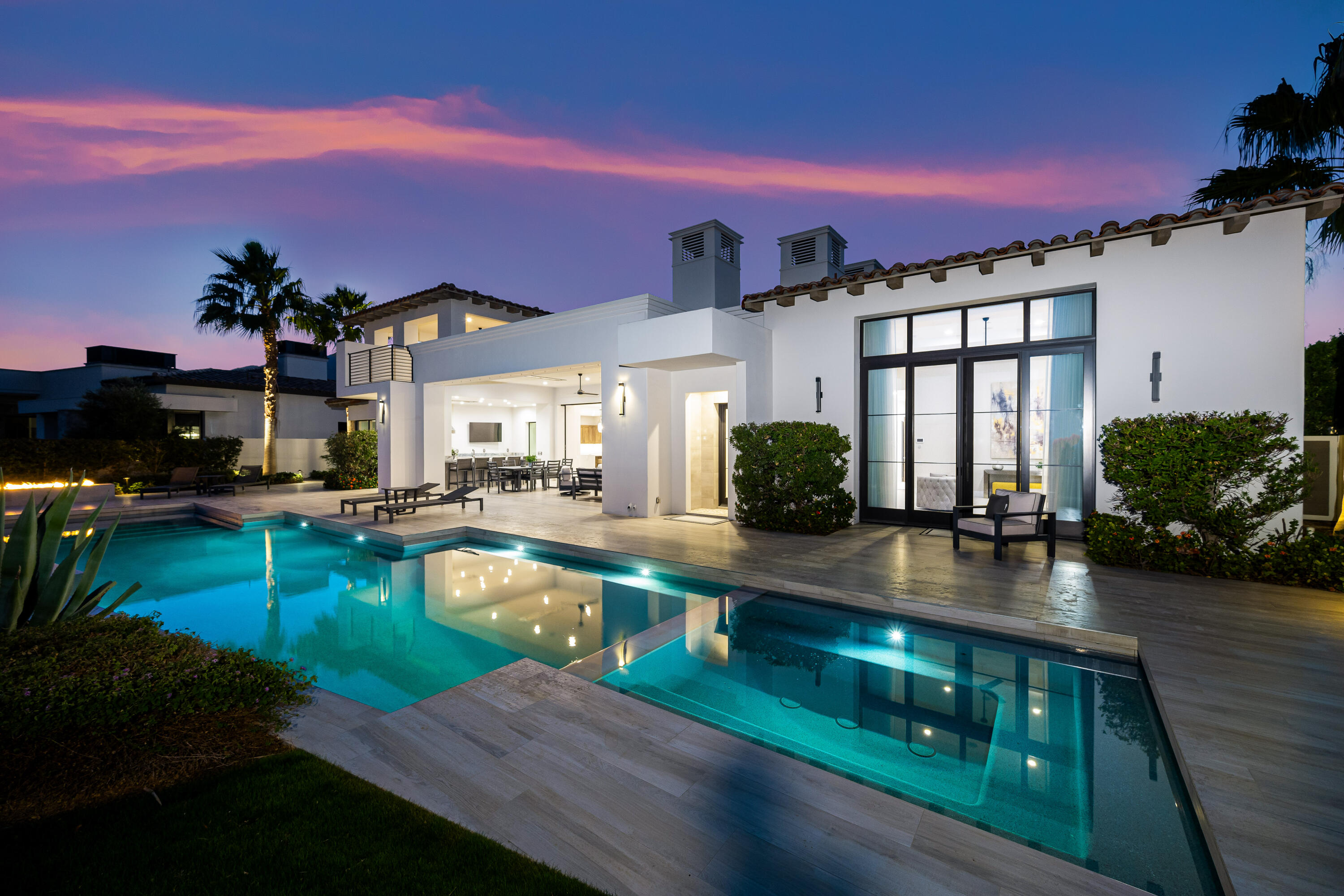 53488 Via Strada La Quinta, CA 92253 - Photo 51 of 56 a view of a house with swimming pool and sitting area