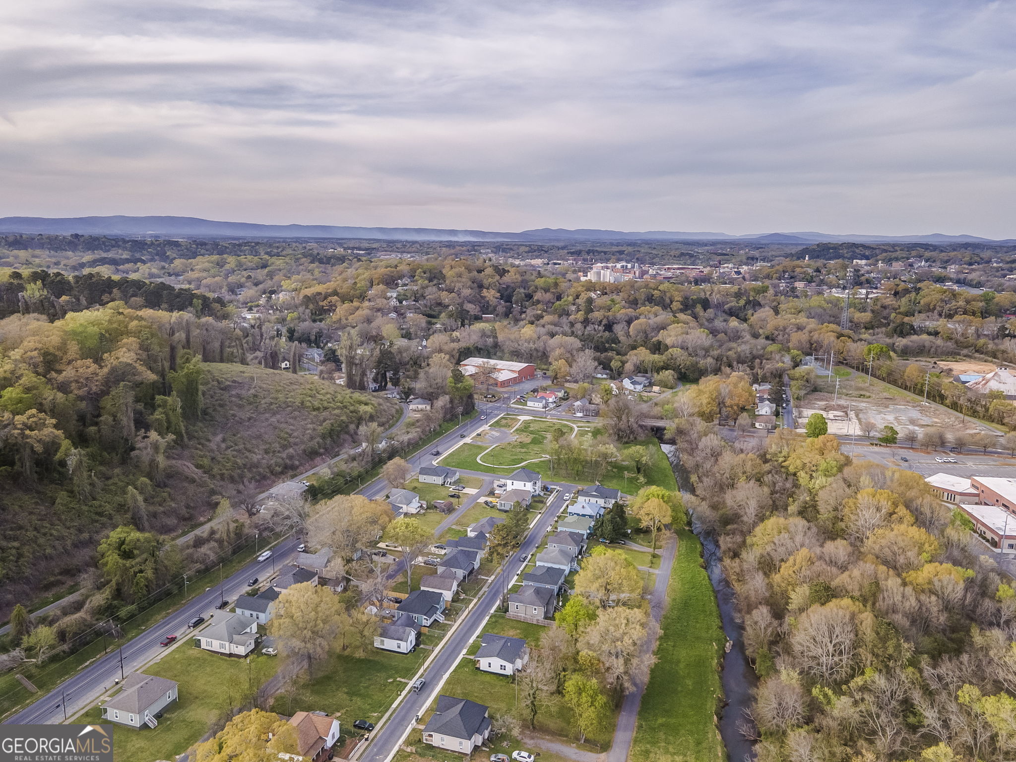 319 South McLin Street Rome, GA 30161 - Photo 8 of 10 an aerial view of a city