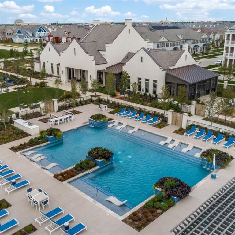3968 Sevilla Drive Frisco, TX 75034 - Photo 36 of 38 a view of a house with swimming pool