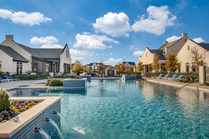 3968 Sevilla Drive Frisco, TX 75034 - Photo 38 of 38 a view of a lake with houses