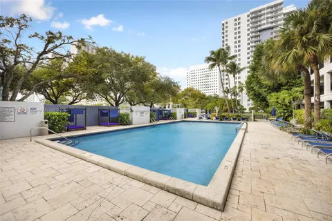 a view of outdoor space yard and swimming pool