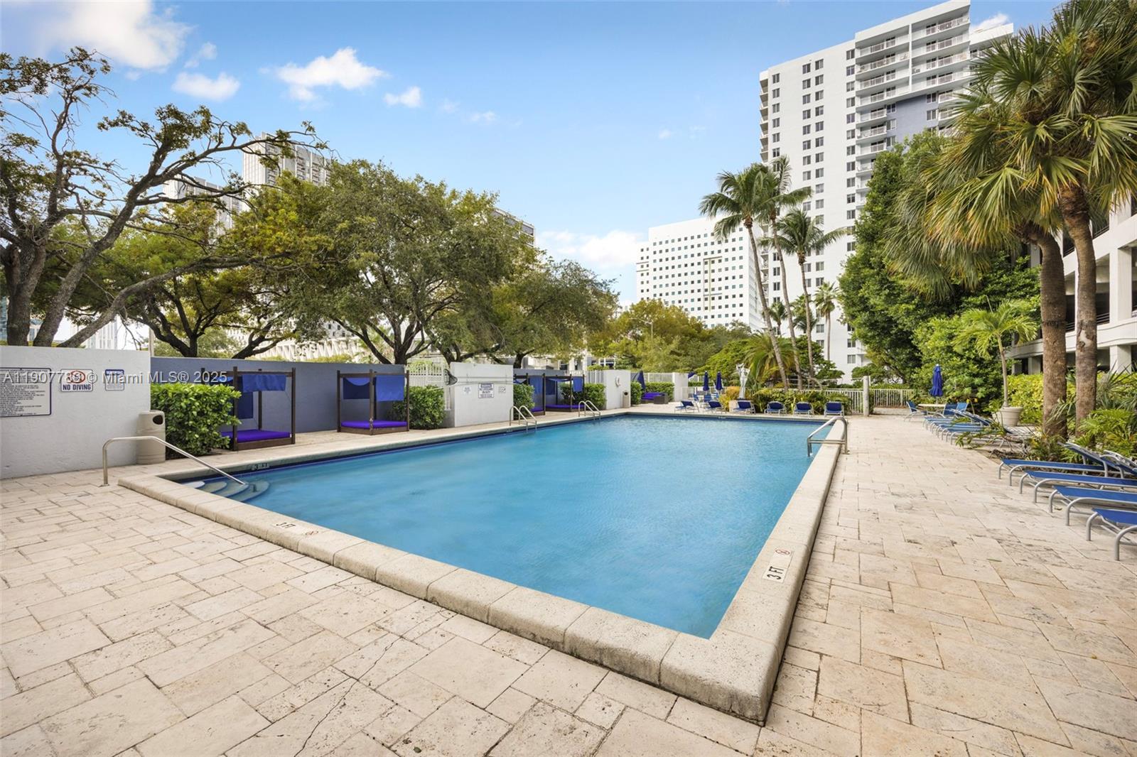 850 North Miami Avenue, Unit W906 Miami, FL 33136 - Photo 22 of 23 a view of outdoor space yard and swimming pool