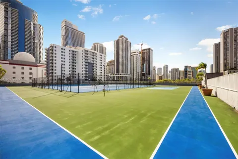 a view of outdoor space with swimming pool