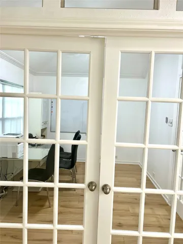 a view of a walk in closet