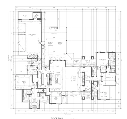 a view of a white building