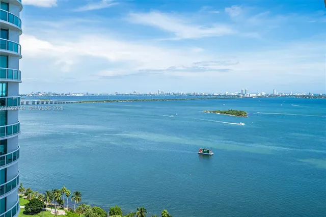 a view of an ocean beach