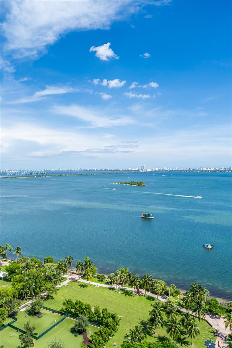 488 Northeast 18th Street, Unit 2311 Miami, FL 33132 - Photo 4 of 40 a view of a lake with a big yard