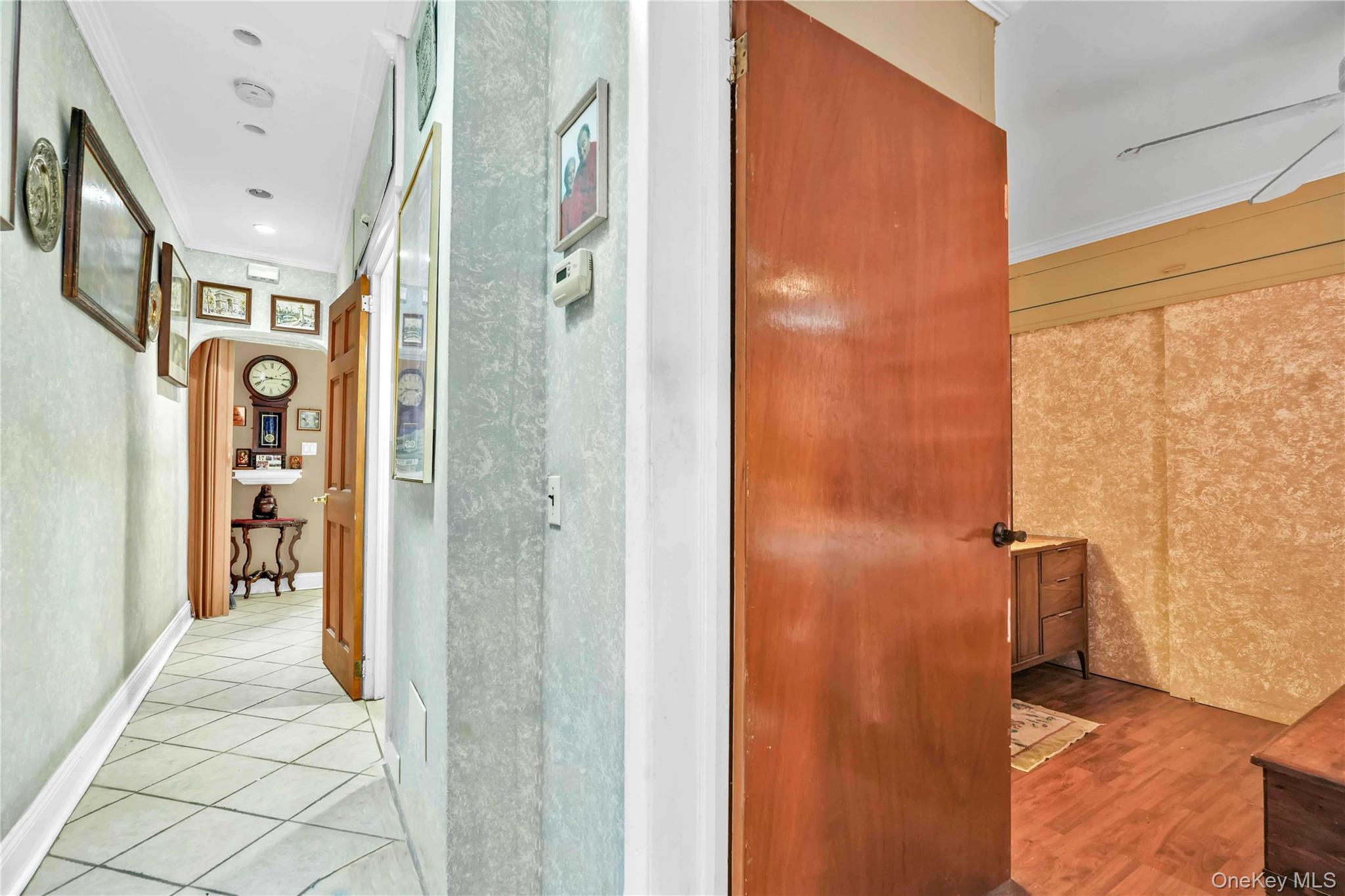 1623 George Street Queens, NY 11385 - Photo 3 of 21 a view of a hallway with windows and closet