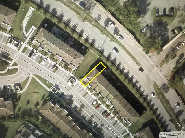 a bird view of a multi story building