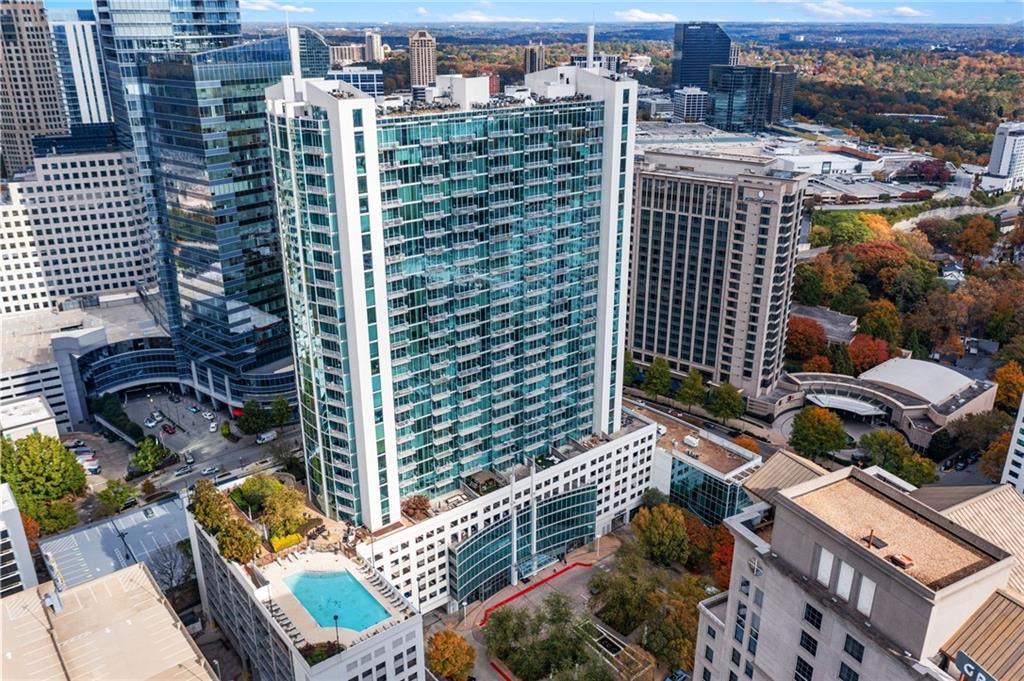 3324 Peachtree Road Northeast, Unit 1813 Atlanta, GA 30326 - Photo 23 of 34 a city view