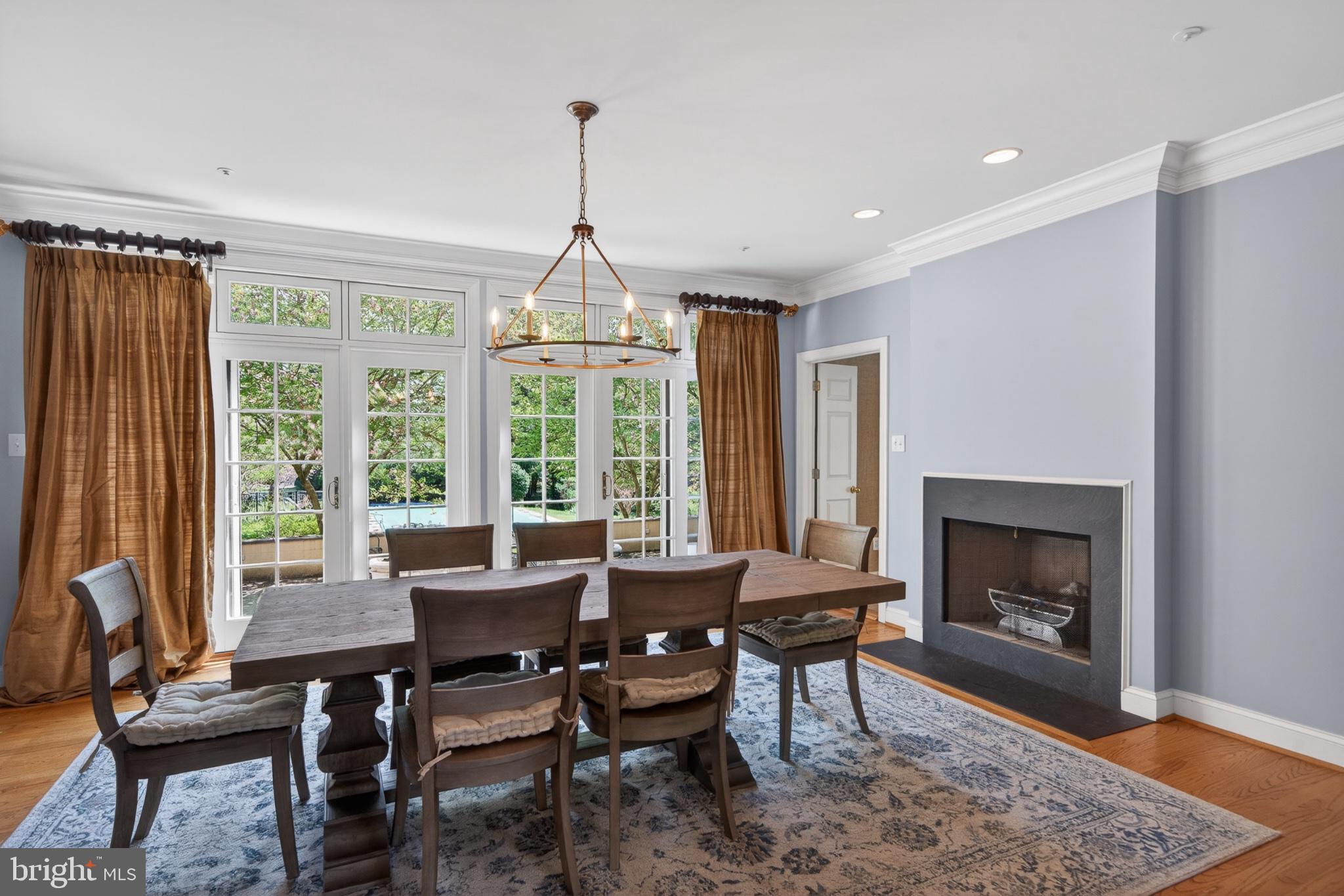 11 Harrison Drive Newtown Square, PA 19073 - Photo 13 of 80 Elegant dining space with garden views.